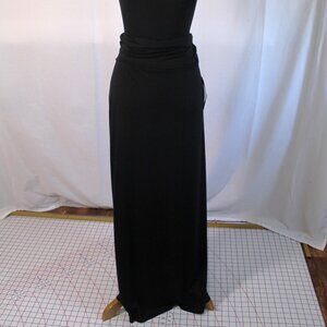 NWT Lily Rose Black Stretchy Maxi Skirt Wardrobe Staple Medium